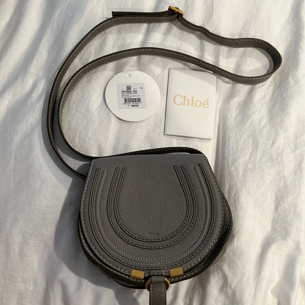 Chloe Marcie Mini Bag - Cashmere Gray